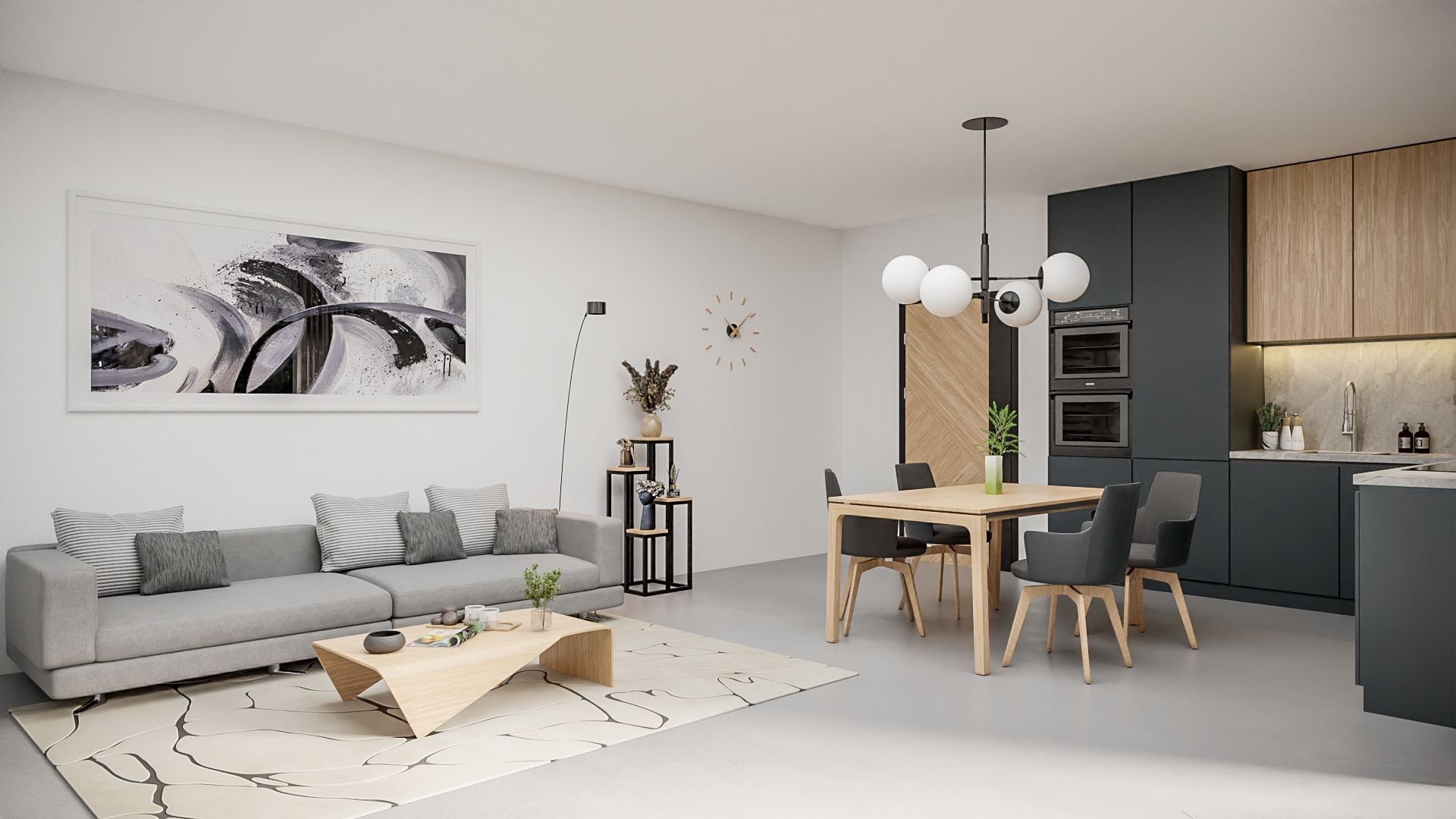 Nové vizualizace a plán bytů